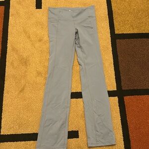 Athleta straight leg yoga athletic pants gray S